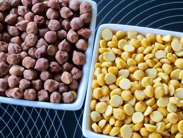 chana dal vs split chickpeas