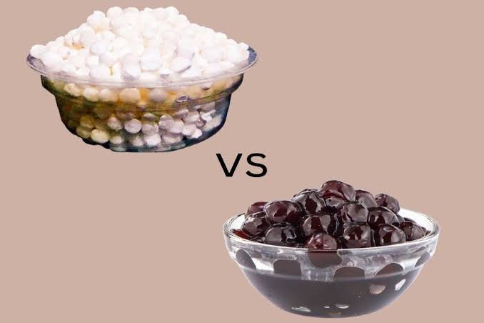 sabudana vs sago vs tapioca pearls