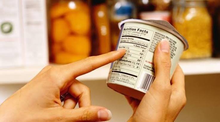 how to read food labels in India
